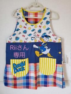 【2日間限定値下げ】エプロン 保育士 幼稚園教諭 ドナルドのサムネイル