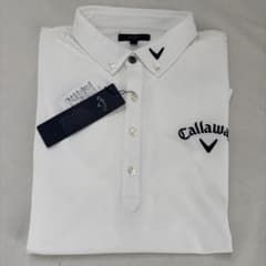 Callaway ゴルフホワイト ポロシャツ新品未使用シミ有り Callaway ゴルフホワイト ポロシャツ新品未使用シミ有り - メルカリ