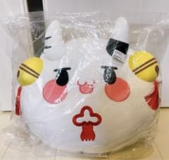 百鬼あやめ ぽよ余 ぬいぐるみ クッション 100万人記念 - メルカリ
