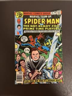스파이더맨 아메코미 Marvel Team-Up #74 1978년