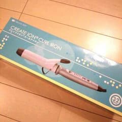 値下げしました☆新品未開封☆クレイツ 32mm☆ヘアアイロン☆コテのサムネイル