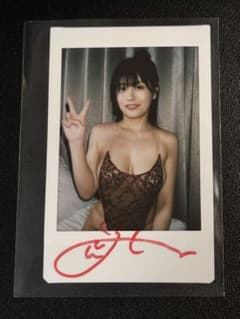 1of1 ちとせよしの 直筆サイン入り チェキ グラビア - メルカリ