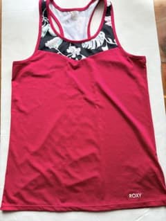 ROXY ヨガウェア タンク トップ 花柄 Sサイズのサムネイル