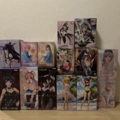 美少女 フィギュア 14点 セット バニー 水着 ホロライブ プライズのサムネイル