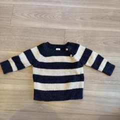 baby GAP ボーダー ニット 3-6ヶ月のサムネイル