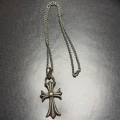 ノーブランド品★クロスペンダント★ネックレス　ベイル　925刻印のサムネイル