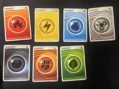 ポケモンカード エネルギーカード 7枚セット　2009のサムネイル