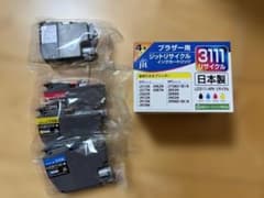 ブラザー用 ジットリサイクルインクカートリッジ LC3111-4PK 4本セットのサムネイル