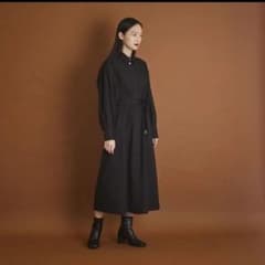 foufou THE DRESS#03 ベルテッドランデブーシャツワンピースのサムネイル