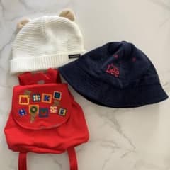 ベビー　リュック、帽子まとめ売りのサムネイル