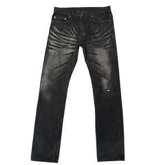 Dior homme 03ss 爪痕 ウォッシュ ブラックデニム エディ期 30 - メルカリ