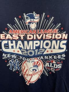 ニューヨークヤンキース 2012 地区優勝記念 Tシャツのサムネイル