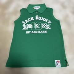 良品 Jack Bunny!! ジャックバニー ノースリーブポロシャツ 130 - メルカリ