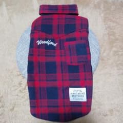 犬服 マンダリンブラザーズ MANDARINE BROTHERS ネルシャツのサムネイル