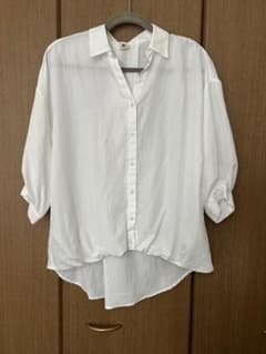 未使用バックレースアップ シャツ ブラウスのサムネイル