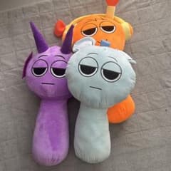 スプランキーBIGぬいぐるみ　11体セット スプランキー BIGぬいぐるみ キャラクターぬいぐるみ3体セット - メルカリ