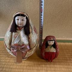 創作こけし 2体セット 湯姫人形 民芸品のサムネイル