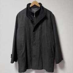 sunny jokerr ステンカラーコート ブラック　カシミヤ入りのサムネイル