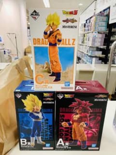 一番くじ ドラゴンボール VSオムニバスCROSS A,B,C賞セットになりのサムネイル