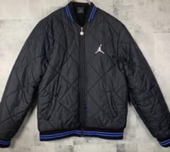 Jordan キルティングダウンジャケット ブラックのサムネイル