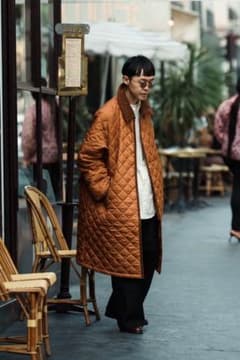 LAVENHAM LECHOPPE別注 ラベンハム レショップ バルカラーコートのサムネイル