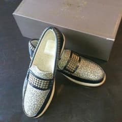 そうさん。専用CAMINANDO カミナンド スタッズローファー 豹 size9のサムネイル