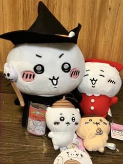 全長約40センチ ちいかわ ぬいぐるみ ハロウィン クリスマス いもむしパンのサムネイル