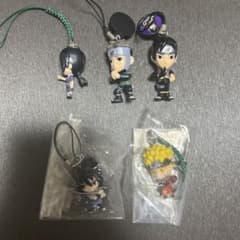 NARUTO疾風伝ストラップ フィギュア 5体セット