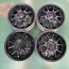 中古アルミ15x5.0 マナレイ　リバースタイプ深リム 中古アルミ15x5.0 マナレイ リバースタイプ深リム - メルカリ