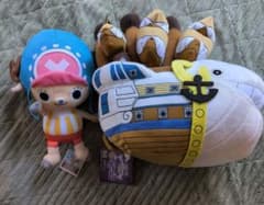원피스 쵸파 30cm & 모비 딕 호 특대 인형 세트