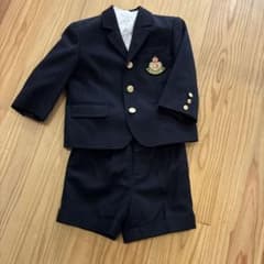 100センチ　ネイビー スーツ・ブレザーのサムネイル