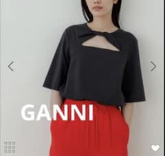 GANNIガニー ーフロントツイスト カットソーのサムネイル