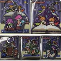 FF ピクセルリマスター グリッターアクリルキーホルダーコレクション