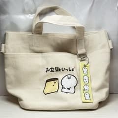 お文具といっしょお文具さん しまむら キャンバス トートバッグ ショルダーバッグのサムネイル