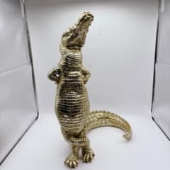 希少・廃番】KARE カレ アリゲーター ゴールド オブジェ デコフィギア