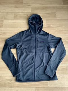 チャコール　patagonia R1サーマルフルジップフーディMENSのサムネイル