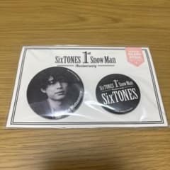 SixTONES 松村北斗 1st Anniversary 缶バッジ - メルカリ