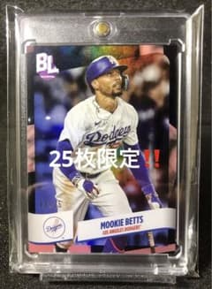 ムーキーベッツ　toppsカード　シリアル17/25 #大谷翔平#ドジャース m45219898807_1.jpg?1717198112