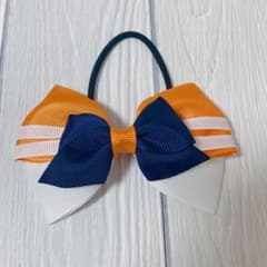 《350円》セーラームーン風 ヘアゴム オレンジのサムネイル