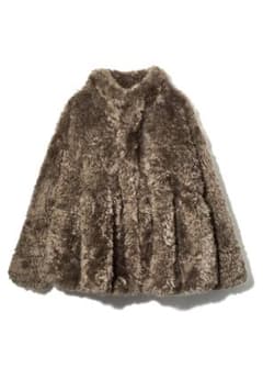 NOTRE émor 　wave silhouette fluffy coatのサムネイル