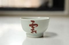 赤絵 ぐい呑み 陶器 酒器 古物のサムネイル