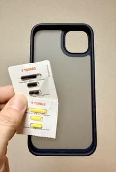 TORRAS iPhone 14plus 스마트폰 케이스 내충격 액정 보호 화면 보호