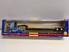 未使用 ダイヤペット DK-5109 1/43 大型低床トレーラー 日野 箱傷み