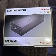 カロッツエリア carrozzeria GM-D2400 アンプのサムネイル