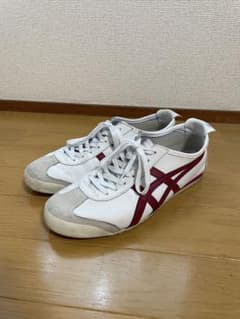 オニツカタイガー　MEXICO66 白×赤ラインのサムネイル