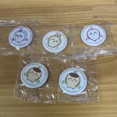 5 개 세트 치이카와 쿠라 스시 캔 배지