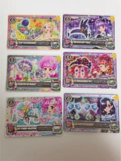 アイカツ サイン入りカード 6枚セットのサムネイル