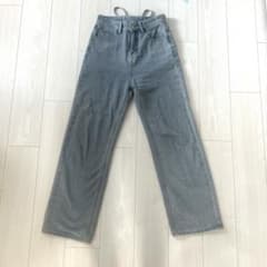 バックレースアップ デニムパンツのサムネイル