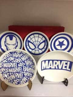 [新品]激レア！ MARVEL×JAPAN お皿5枚セットのサムネイル