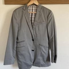BURBERRY BLACK label ジャケット グレーのサムネイル
